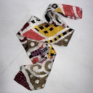 Vintage Cotler Made In USA Abstract Geometric Retro Tie